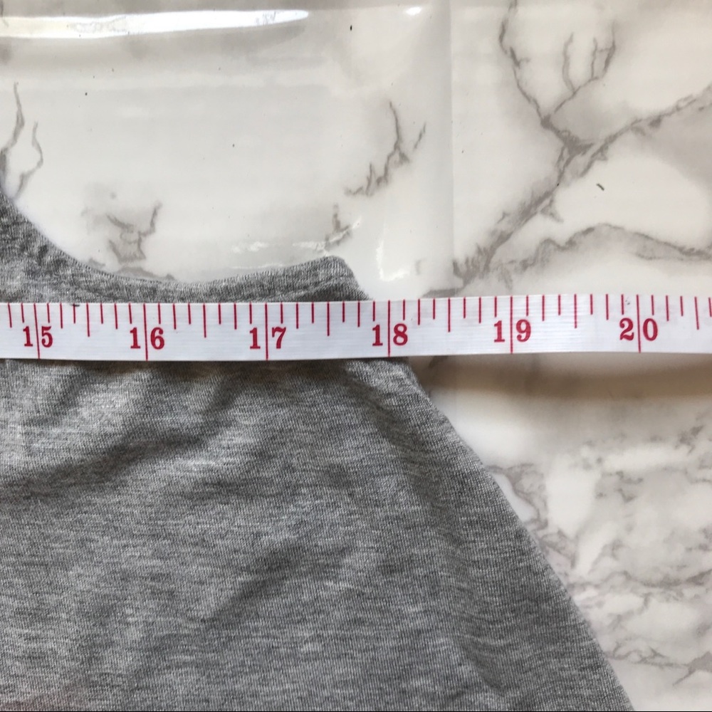 Gray Crop Tank Top - Picture 2 of 4